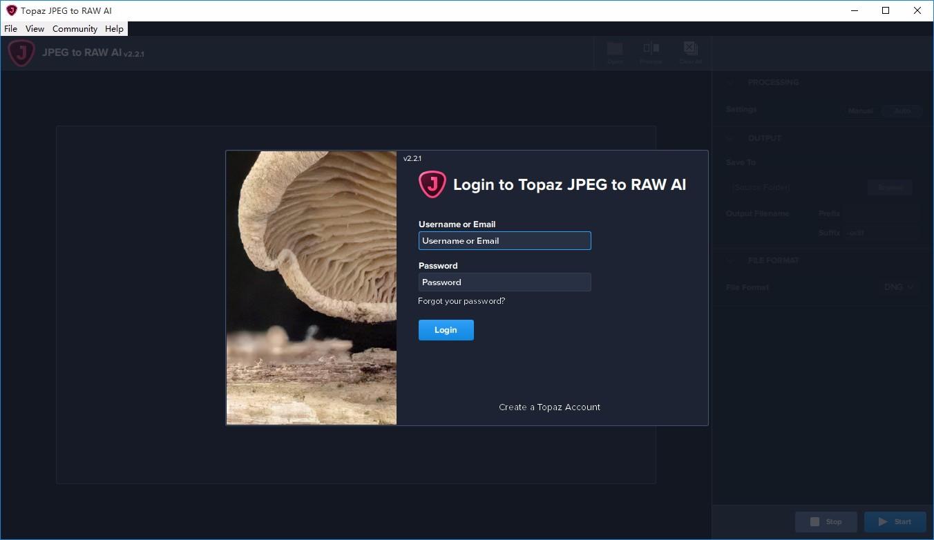 Topaz JPEG to RAW AI,图片格式转换,图片自动处理