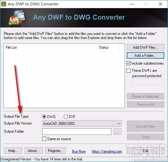 Any DWF to DWG Converter,DWF转DWG,文件转换