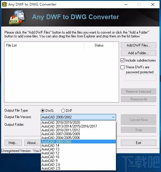 Any DWF to DWG Converter,DWF转DWG,文件转换