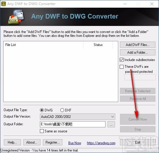 Any DWF to DWG Converter,DWF转DWG,文件转换