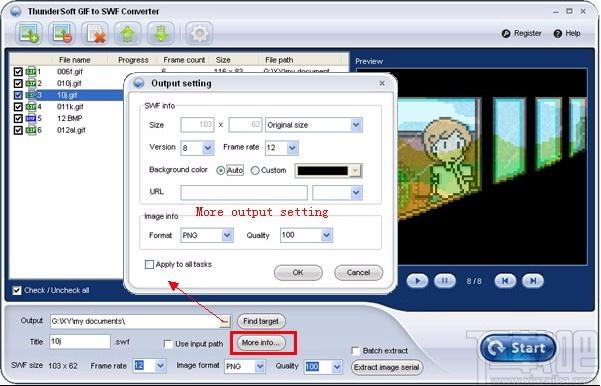 ThunderSoft GIF Converter下载,GIF工具箱,GIF转SWF