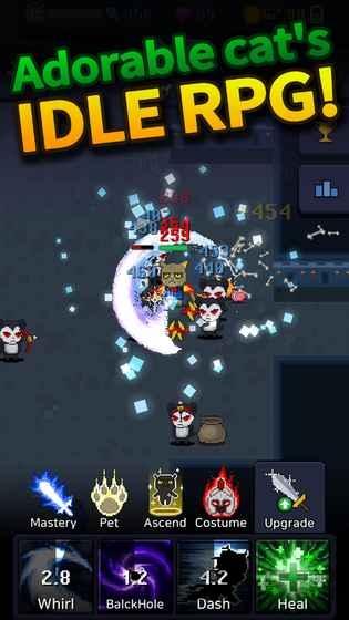 猫塔游戏下载,猫塔,放置游戏,rpg游戏